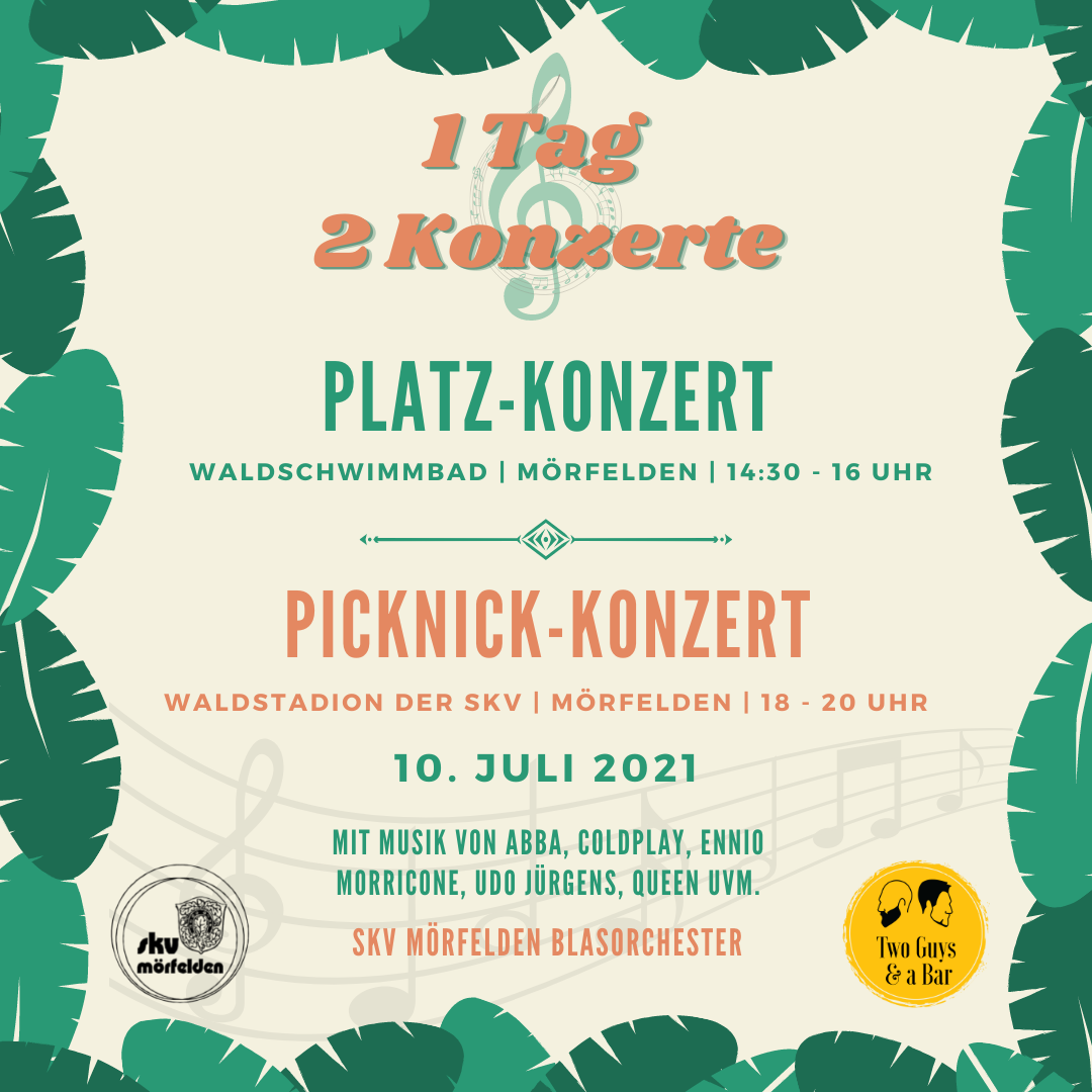 2021-07-10 Konzerttag SKV Blasorchester Plakat